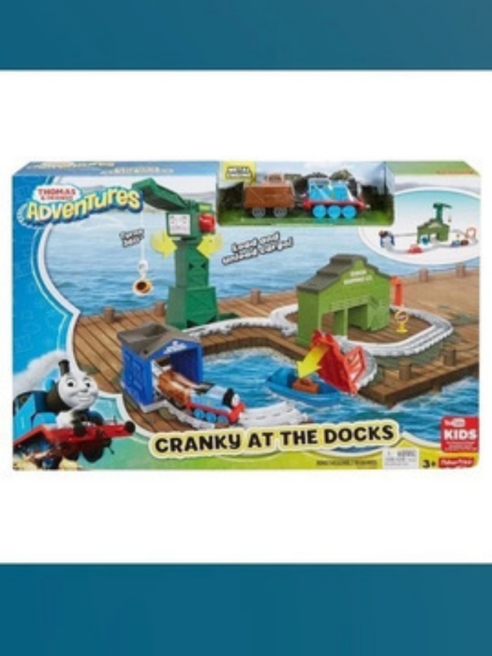 Fisher-Price Adventures Cranky at the Docks Thomas & Friends Playset
